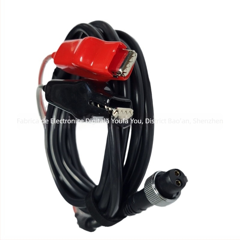 Cablu de extindere pentru baterie de bicicletă electrică, izolație din silicon, cablu de alimentare, standard național