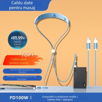 Cablu Type-C PD pentru încărcare rapidă, din silicon, 20W max