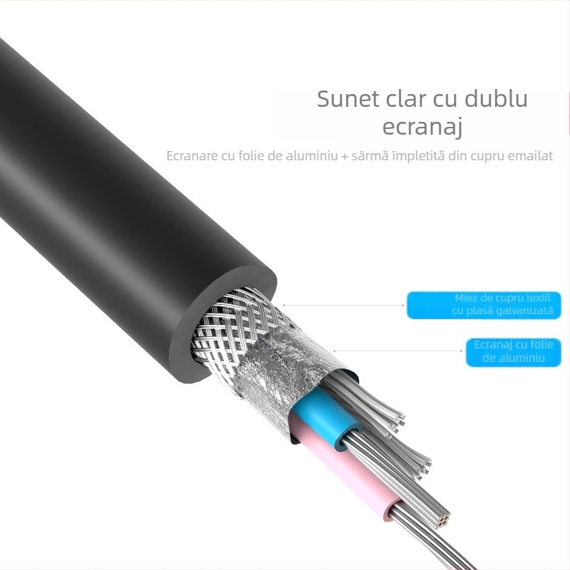 Weixun BBFB cablu extindere XLR balansat pentru microfon, nucleu din cupru placat cu tin, izolație PVC, conductoare placate cu nichel, ROHS certificat