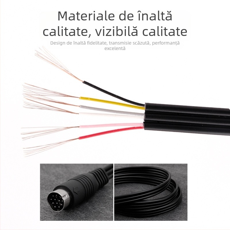 Cablu AV pentru Sega Saturn, conector cu trei rânduri, nucleu din cupru pur, izolație PVC, seria Saturn