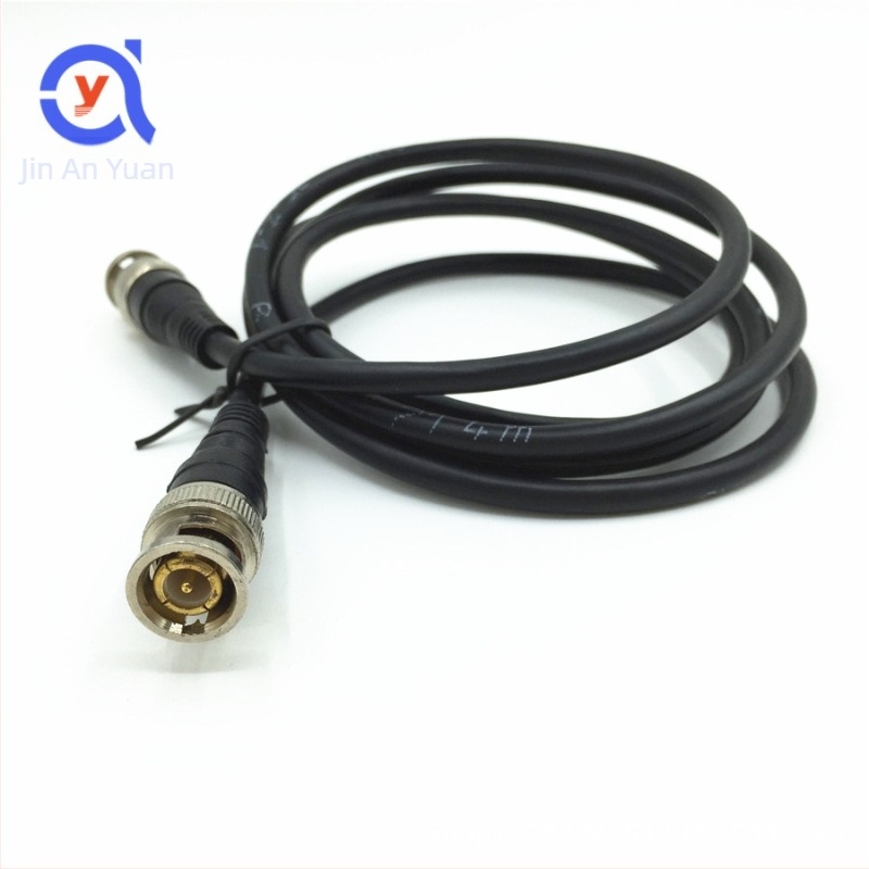 Cablu jumper BNC M–M pentru supraveghere video, conductor din cupru pur, înveliș PVC, conector BNC, procesare personalizată