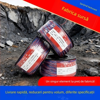 Cablu cupru cu nucleu pentru minerit și tuneluri, cablu de prelungire cu două fire, certificat UC, pentru echipamente electrice interne