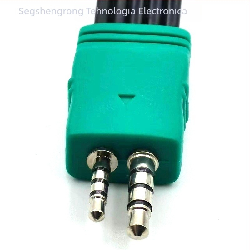 Cablu AV pentru televizor LCD, conectori 3.5+2.5 la 5RCA, placat cu argint, ROHS