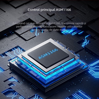 Card de extindere NAS M.2 M-Key PCIe 3.0 la SATA 6 porturi cu controler ASM1166 (Model Zy615)