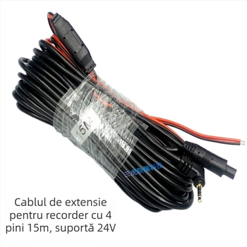 Hali cablu streaming cu 4 pini, miez din cupru gros, tensiune 12–24V