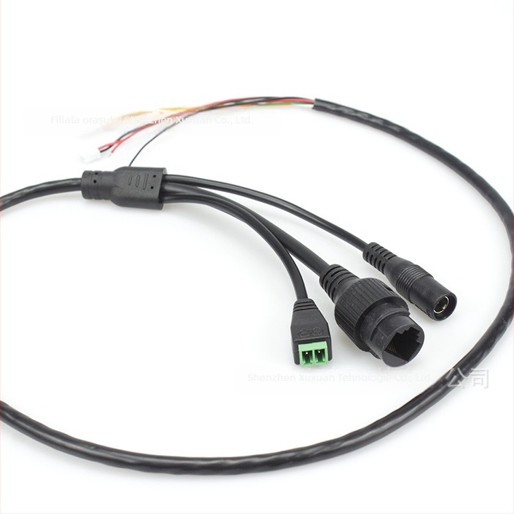  Cablu CCTV RJ45 la DC femelă pentru camere de supraveghere, Ping An Road, ISO 9001, Audio+Video, 2019-06-19