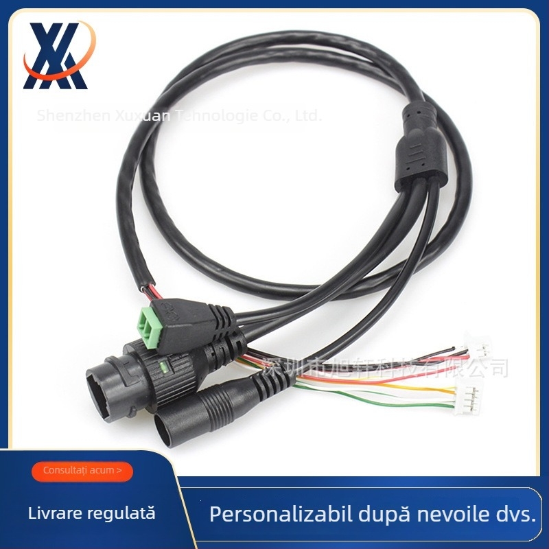  Cablu CCTV RJ45 la DC femelă pentru camere de supraveghere, Ping An Road, ISO 9001, Audio+Video, 2019-06-19