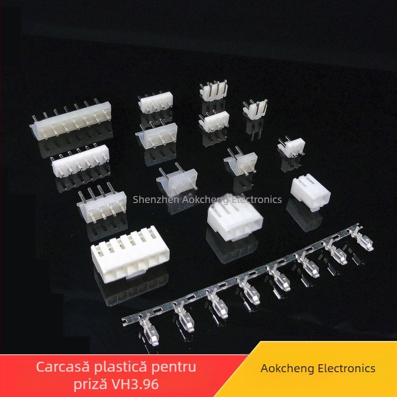 XH serie 2P 2,54 mm header pini drept, izolator PA66, Aokcheng