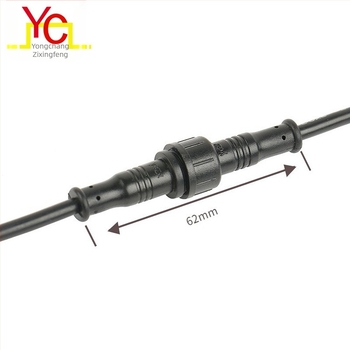 Conector impermeabil M12 pentru vehicule electrice, pentru bandă LED exterioară, 2–5 poli, contacte din cupru fără oxigen