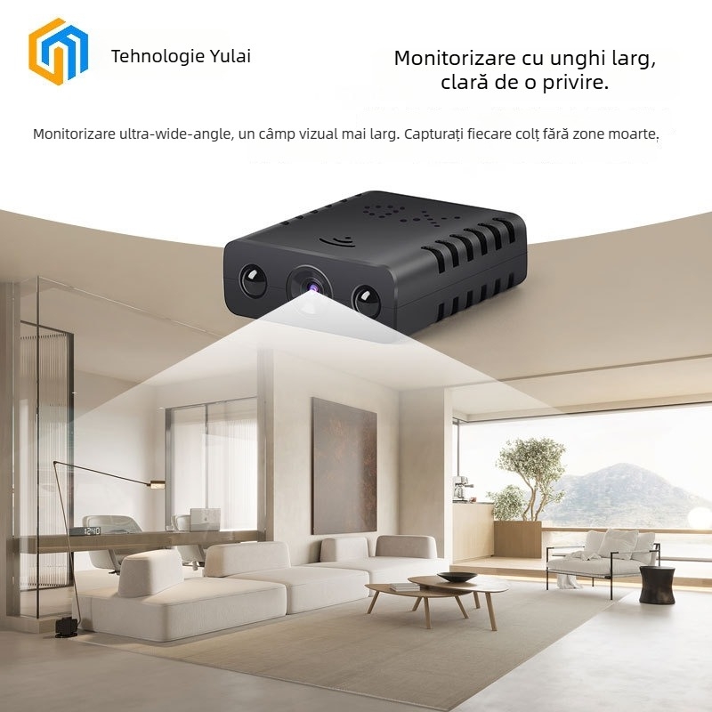 Cameră XD pentru supraveghere, vizor nocturn infraroșu, senzor sub 1 MP, stocare pe card TF, carcasă ABS, fără LCD, autonomie baterie 0–1 h.