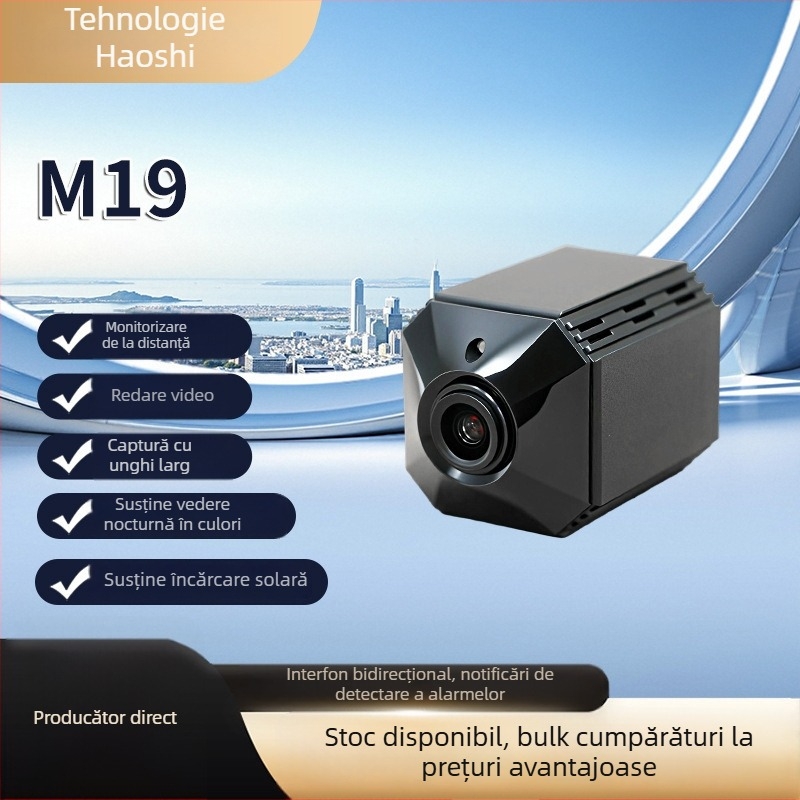 Camere de supraveghere inteligente, wireless, cu viziune de noapte, rezoluție 2MP, obiectiv de 3.6 mm, rază de 10–30 m, control prin aplicație mobilă