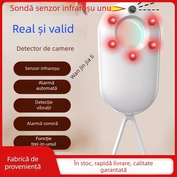 Detector de camere – alarmă infraroșu, detector wireless, potrivit pentru orice scenariu