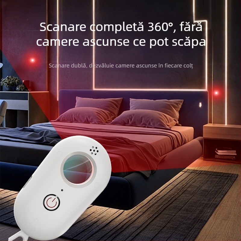 Detector de camere – alarmă infraroșu, detector wireless, potrivit pentru orice scenariu