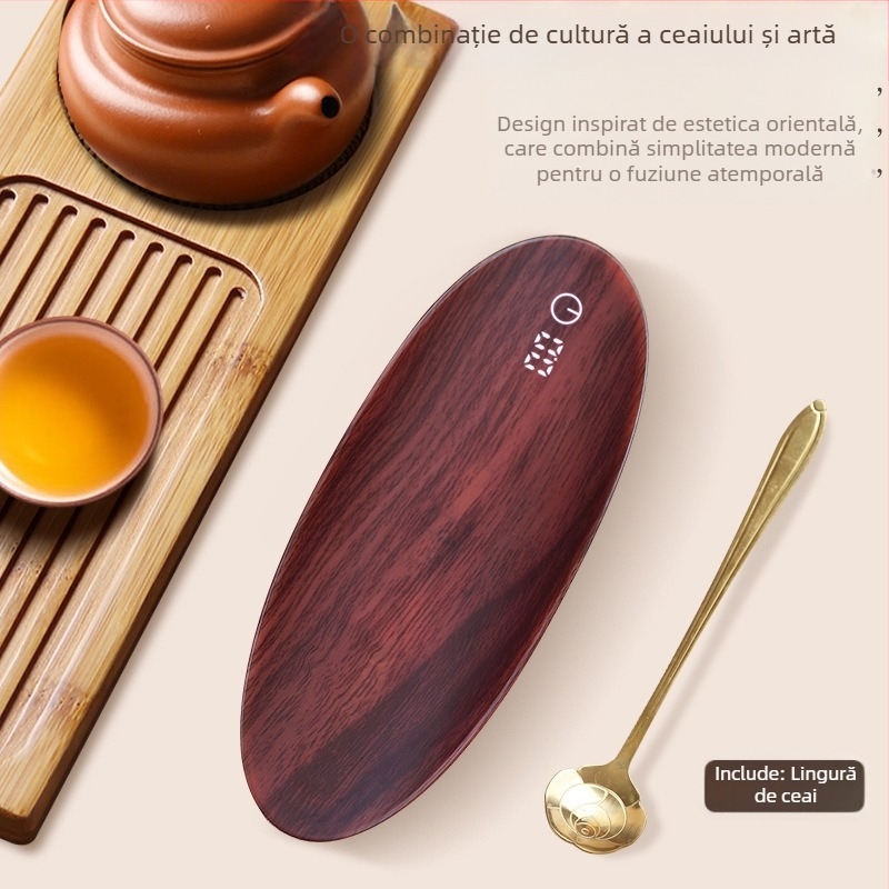 Cântar electronic pentru ceai DH-CC, precizie 0,1 g, capacitate 500 g, alimentare USB, multifuncțional