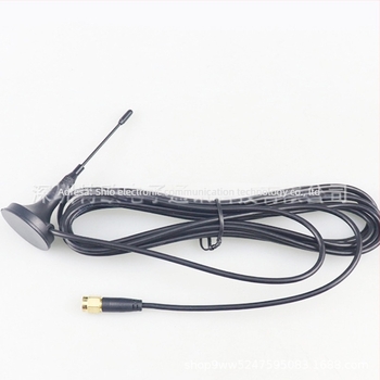 Antena TO pentru modul router wireless 4G/WiFi, câștig înalt, tijă subțire, montaj cu ventuză