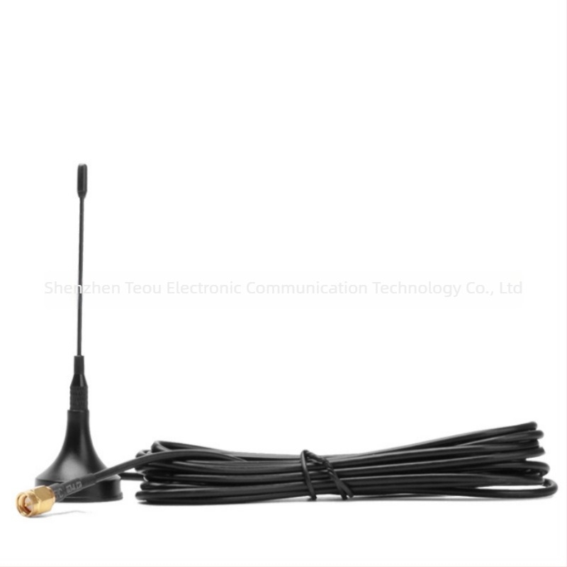 Antena TO pentru modul router wireless 4G/WiFi, câștig înalt, tijă subțire, montaj cu ventuză