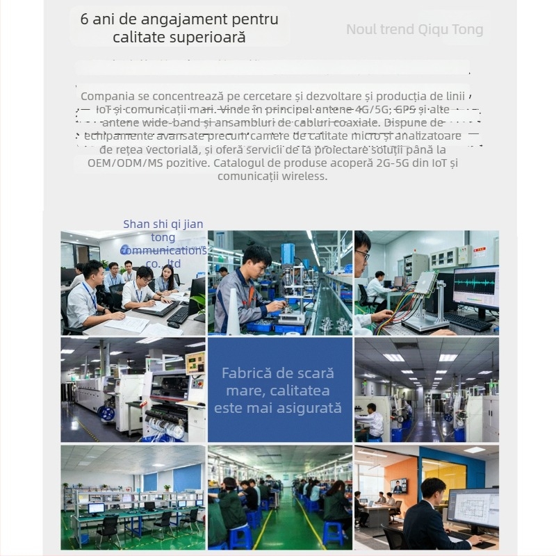 Antena omnidirecțională din fibră de sticlă 902–928 MHz – câștig înalt pentru comunicații