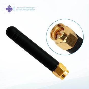 Antenă tijă pentru 433/470 MHz, interfață SMA, 50 Ω, câștig 2.0 dBi, SWR ≤ 2