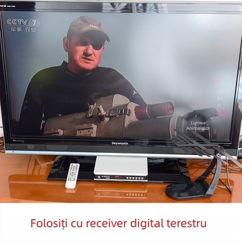 Eternal Star antenă TV de interior, 470-860 MHz, câștig 6-9, 75 Ω, SWR ≤ 2