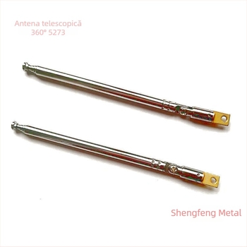 Shengfeng antenă radio telescopic din oțel inoxidabil, model 5273III, greutate 0,085 kg
