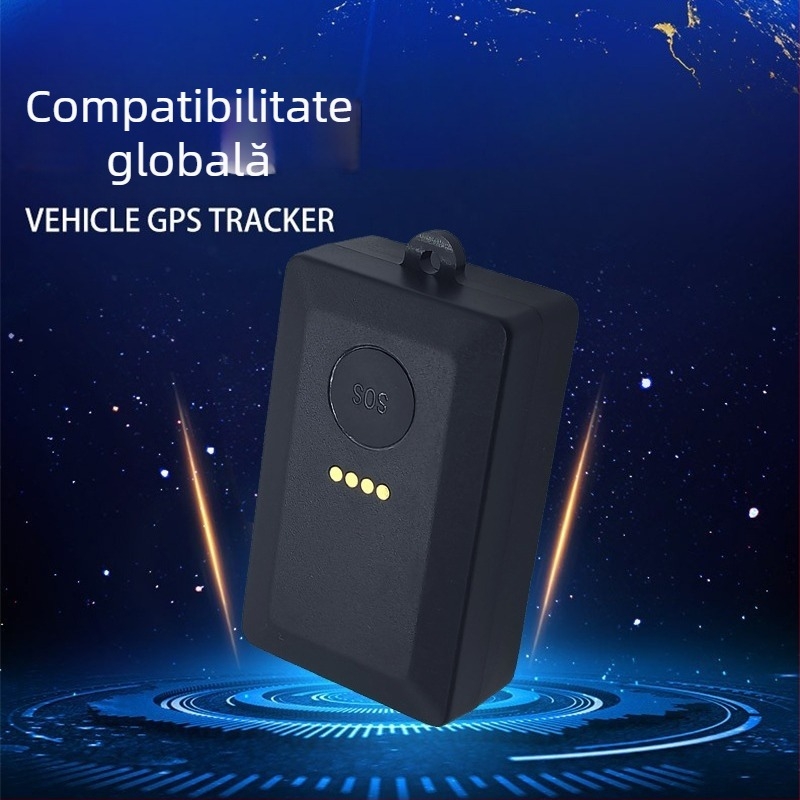 GPS tracker pentru animale de companie, versiune globală, autonomie lungă a bateriei, impermeabil, reîncărcabil