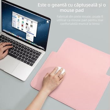 Geantă interioară pentru MacBook Pro și Air – piele sintetică; Brand: XULIS; Compatibil cu MacBook Pro, MacBook Air