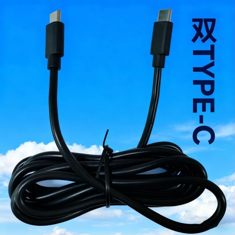 Cablu de date Type-C pentru încărcare rapidă, 1 m, interfețe USB, Micro-USB și Type-C, compatibil universal cu telefoane și tablete