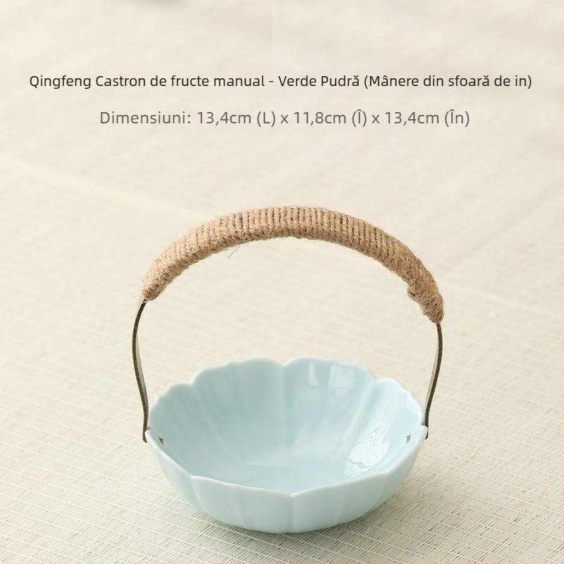 Farfurie din porțelan pentru fructe, design vintage, stil antic, stil nou chinezesc | lansare vară 2021 | calitate de primă clasă