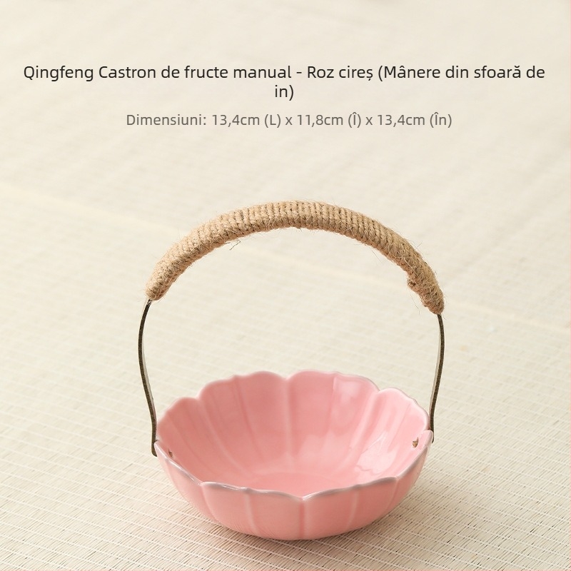 Farfurie din porțelan pentru fructe, design vintage, stil antic, stil nou chinezesc | lansare vară 2021 | calitate de primă clasă