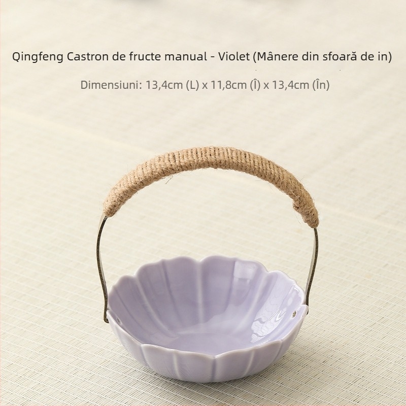 Farfurie din porțelan pentru fructe, design vintage, stil antic, stil nou chinezesc | lansare vară 2021 | calitate de primă clasă