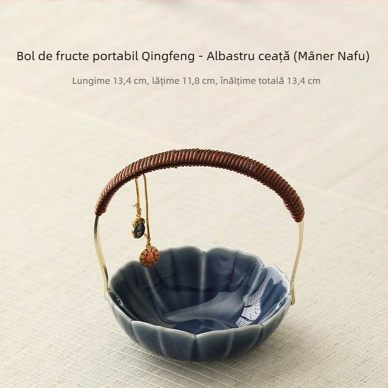 Farfurie din porțelan pentru fructe, design vintage, stil antic, stil nou chinezesc | lansare vară 2021 | calitate de primă clasă