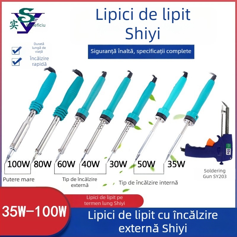 Fier de lipit Beneficial 30W, încălzire externă, 220V, pentru sudură