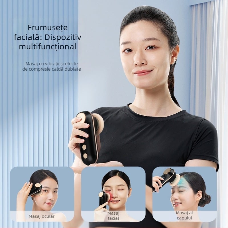 Kanghao Masaj față — portabil, funcție de curățare, IPX8, baterie încorporată 800–1000 mAh, pentru uz casnic