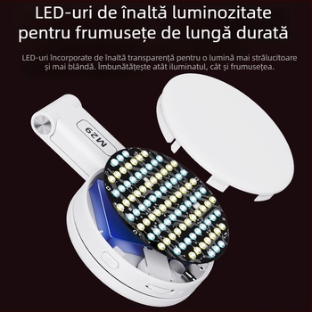 Lumina LED pentru telefon M29 – pliabilă, suport magnetic pentru telefon, temperatură de culoare reglabilă 2500K-9900K, putere <10W, tensiune 3.7V