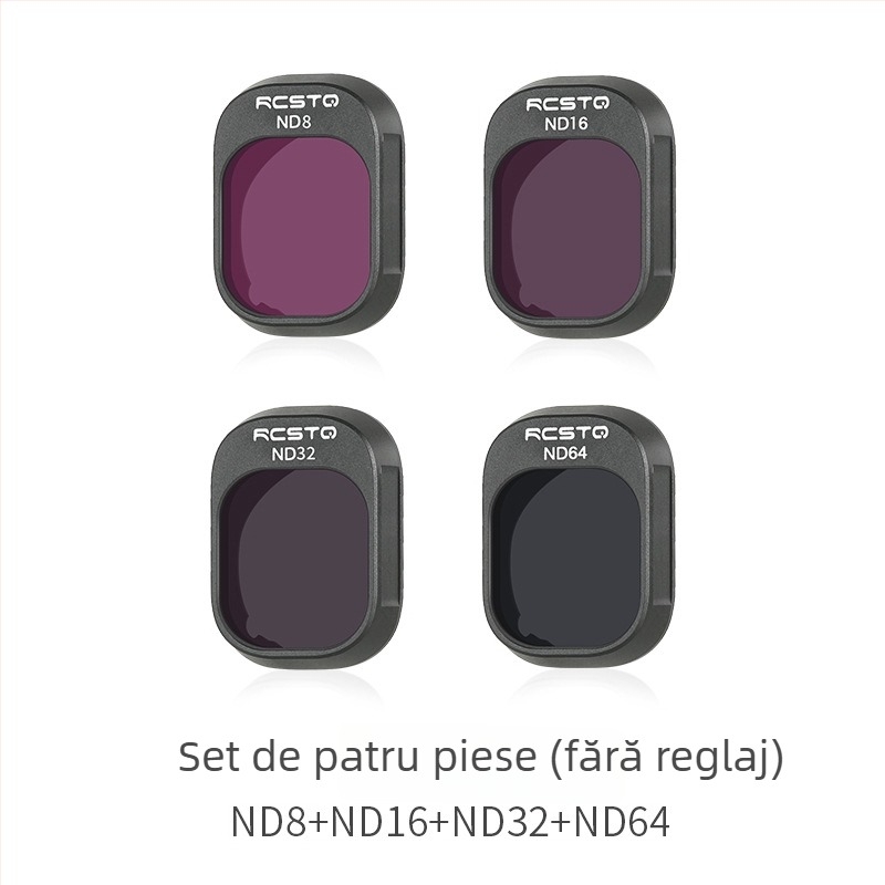 RCSTQ 1421200 Set Filtre ND Polarizante pentru DJI Mini 4 Pro – Procesare OEM, Dimensiune Bayonet: Altă, Compatibil cu Mini 4 Pro