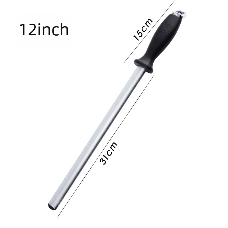 Tija de ascuțit pentru procesarea cărnii, diamant cu granulație fină ultra-densă, cod Yc-60, imprimare logo disponibilă, personalizare.