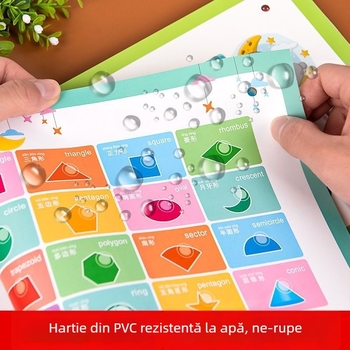 Pen de citire punctual pentru copii mici — carte audio vorbitoare pentru învățare, înregistrare, baterie Li-ion reîncărcabilă, muzică și interacțiune interactivă