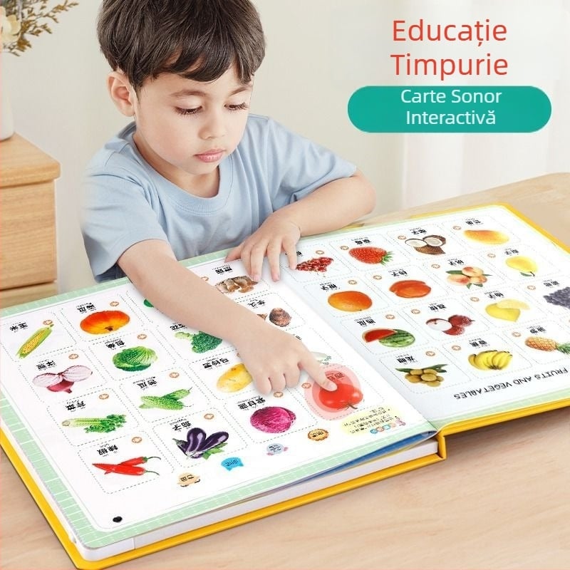 Pen de citire punctual pentru copii mici — carte audio vorbitoare pentru învățare, înregistrare, baterie Li-ion reîncărcabilă, muzică și interacțiune interactivă