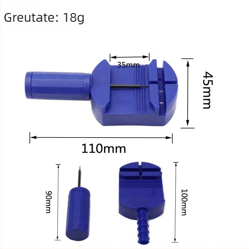 Unealtă de demontare a curelei ceasului și reglare, cu extractor de zale — Fish Day; lansare vară 2021; cutie 500 buc.