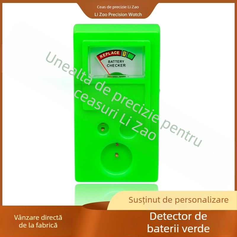 Set de unelte pentru repararea ceasurilor – măsurător de baterii, masă de măsurare, unelte de demontare din plastic, 1 set, pentru uz casnic, marca Tiger Hao