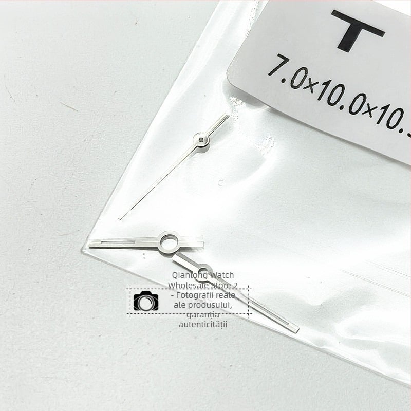 Set de ace pentru ceasuri de mână, compatibil cu mecanismul 2824, pentru ceasuri de bărbați – acele de oră, de minut și de secundă