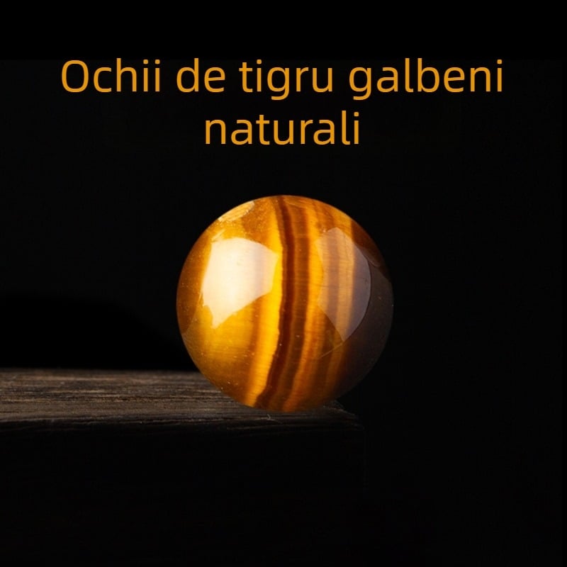 Mărgele ochi de tigru, rotunde, mărgele de cristal pentru DIY brățară – Chen Yiliu Jewelry