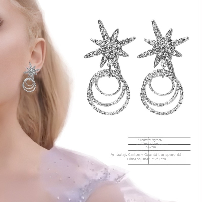 Cercei clipuri pentru copii, formă de picătură, din aliaj, personalizabili