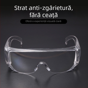 Ochelari de protecție pentru laborator, material PC, model Blinds, EN166 CEZ87.1, protecție oculară, antișoc