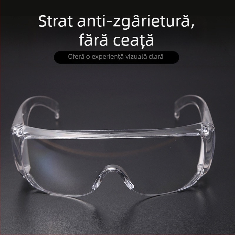Ochelari de protecție pentru laborator, material PC, model Blinds, EN166 CEZ87.1, protecție oculară, antișoc