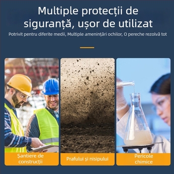 Ochelari de sudură Yh172, PC+sticlă, dublă funcție protecție, protecție împotriva impactului, GB standard