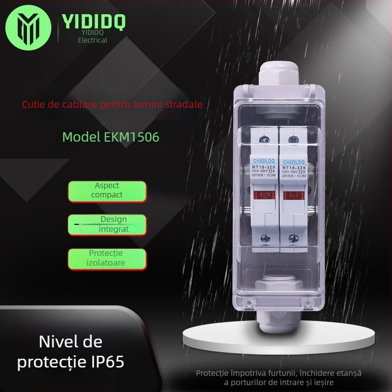 EKM-1506 Cutie de distribuție pentru iluminat stradal municipal, cu cutie de branșare și protecție la întrerupătorul cu aer, cutie de control al iluminatului