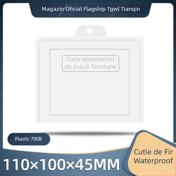 Cutie impermeabilă de distribuție pentru monitorizare, montată pe perete, din PVC, model 700b, tensiune joasă