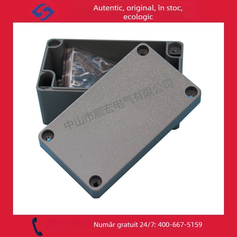LV1106 Cutie de conexiuni din aluminiu turnat, etanșă, impermeabilă, anti-șoc, protecție EMI