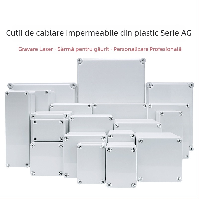 Cutie de conexiuni din plastic impermeabilă IP67 pentru instrumente electrice